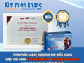 Thực phẩm bảo vệ sức khỏe Kim Miễn Khang được vinh danh “TOP 10 Sản phẩm - Dịch vụ tin dùng 2024”